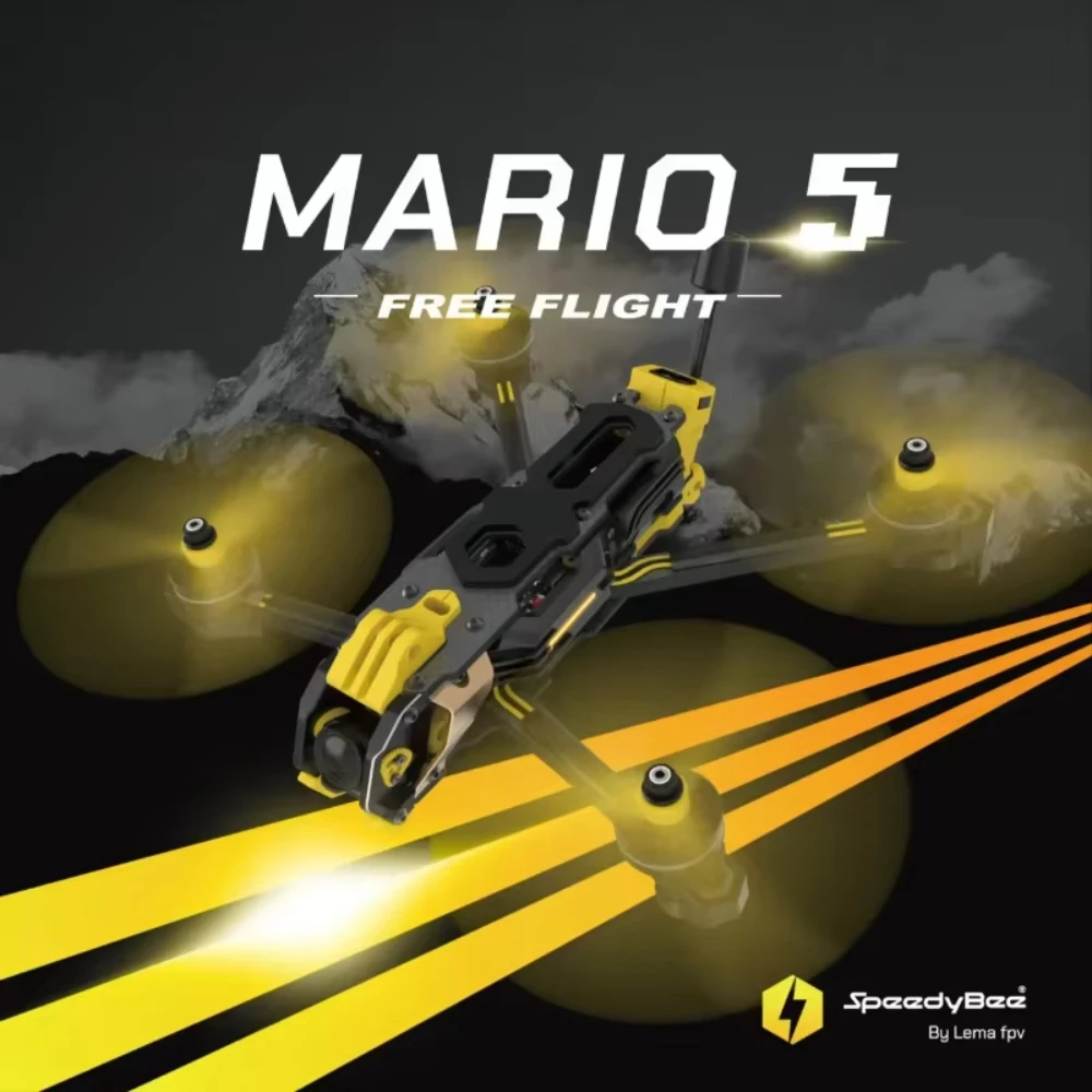 Drone Kit Fpv - Speedybee Mario 5 O4 Çerçeve Kiti,